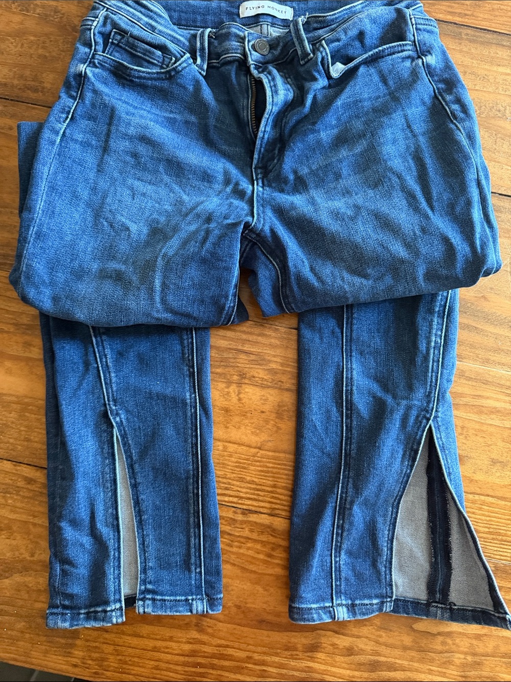 Flying Monkey Women’s Blue Denim Jeans - Versatile Everyday Fit